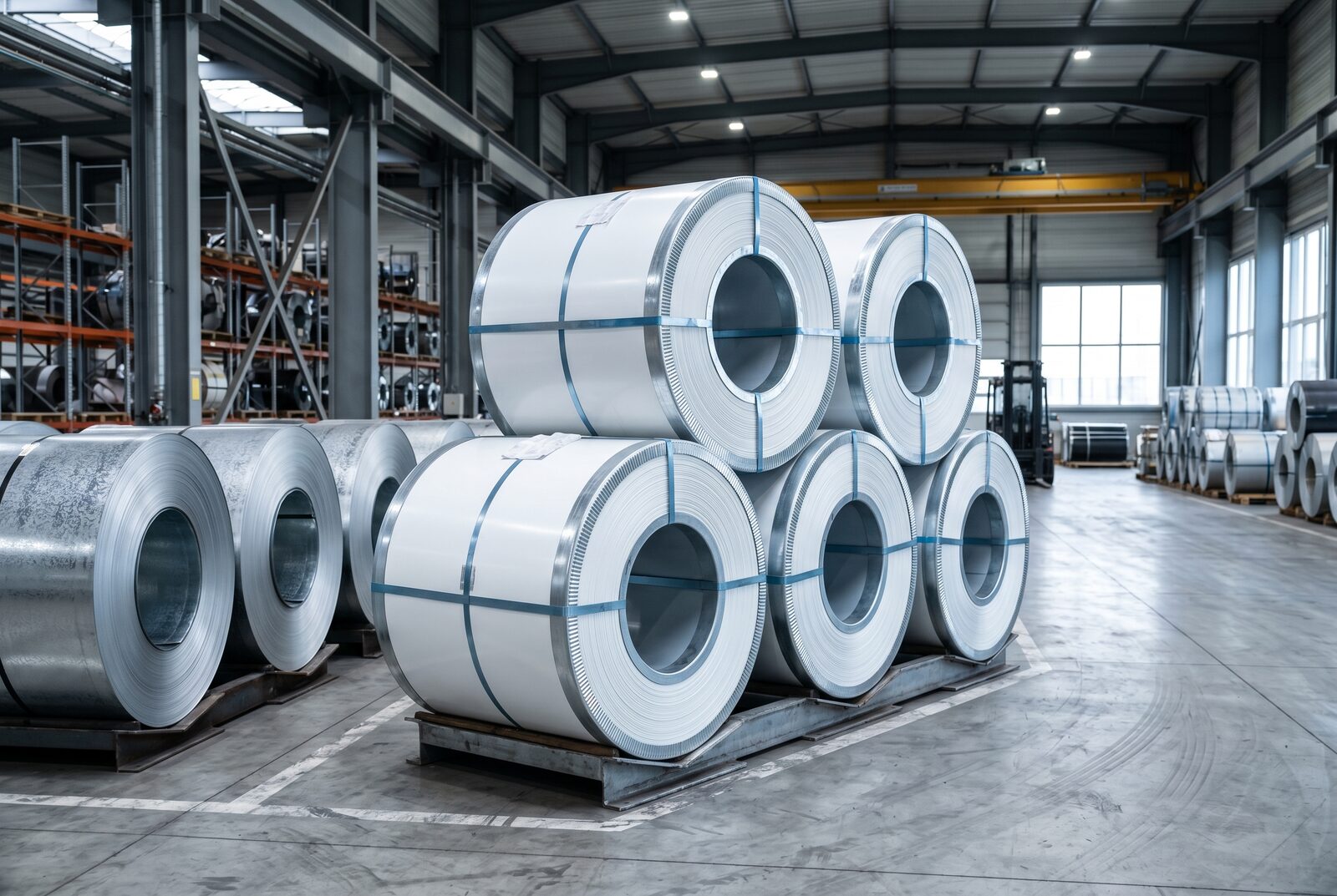 Prepainted galvanized steel coils